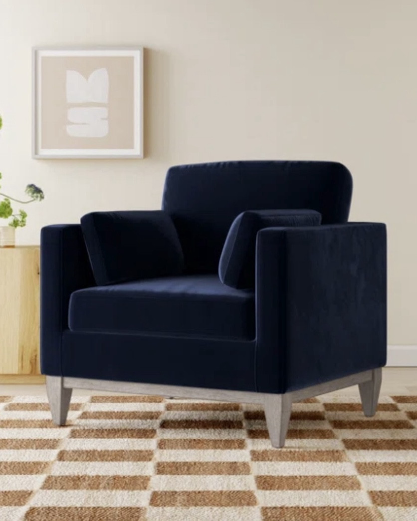 Pera Upholstered arm chair

This velvet arm chair is cozy and sleek.  We love the solid wood legs that add a touch of warmth. Comes in multiple colors and currently is on sale. 

#wayfair #wayfairsale 

#LTKFamily #LTKU #LTKSaleAlert