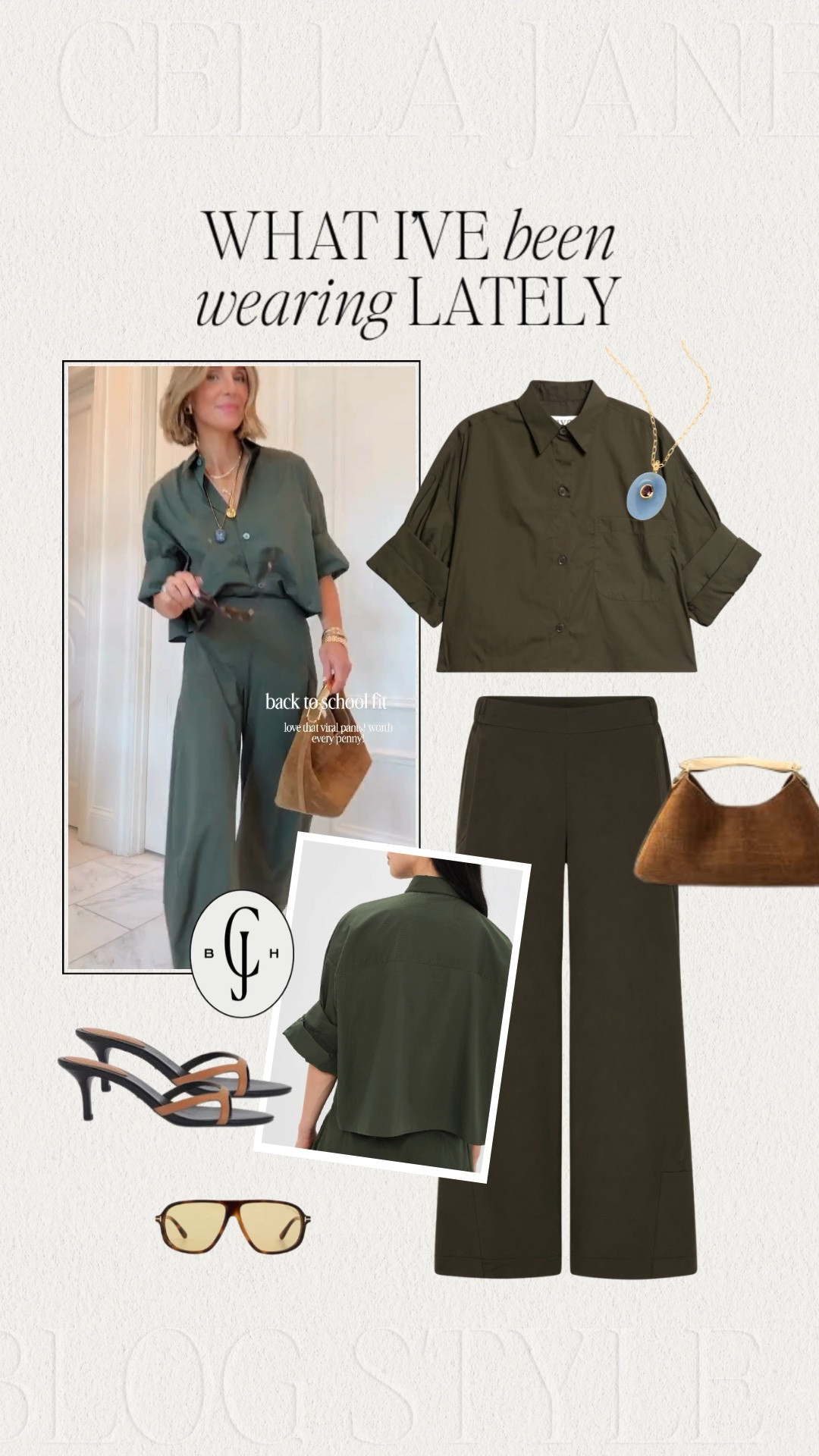 A really fun look for back to school. Olive green is going to be huge this season!

#LTKfall #LTKstyletip