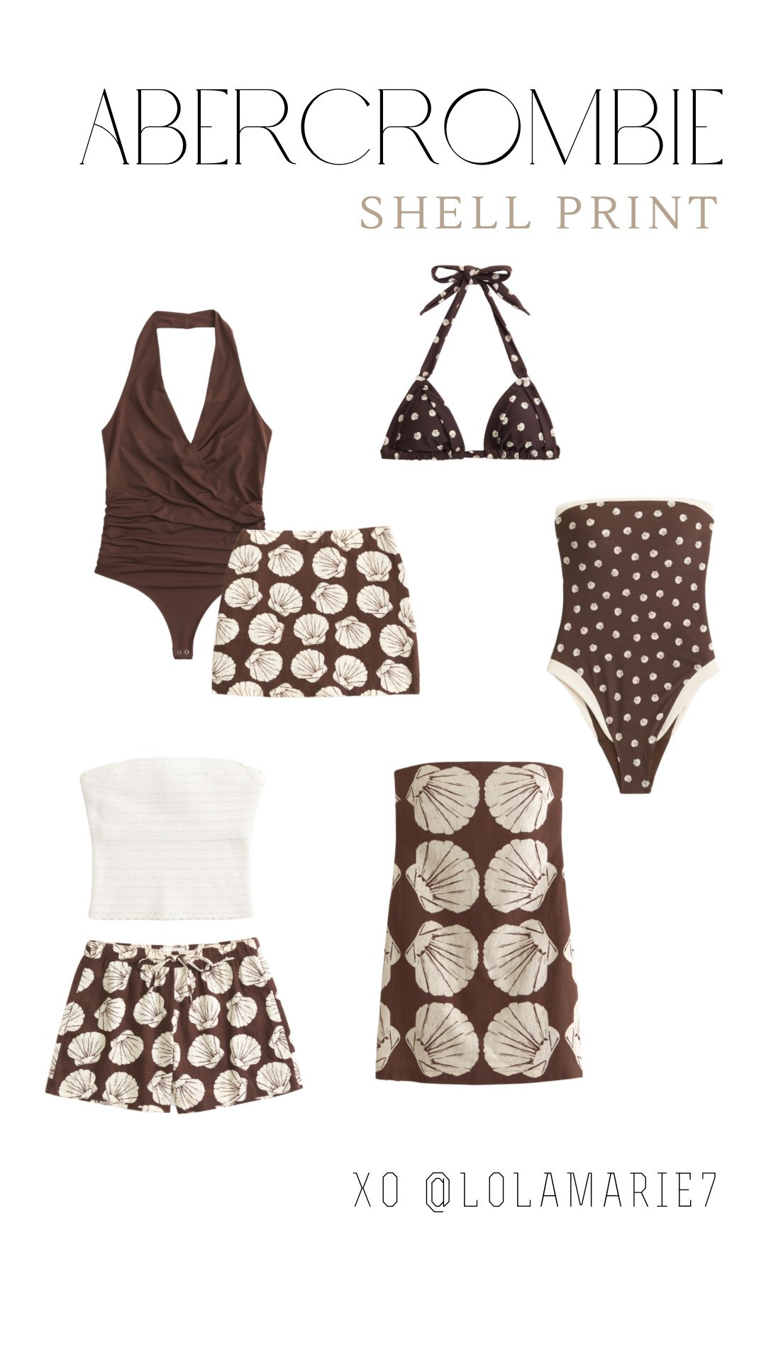 Styling Abercrombie shell print 🤎

#abercrombie #vacationstyle


#LTKStyleTip #LTKSwim #LTKSummerEdit