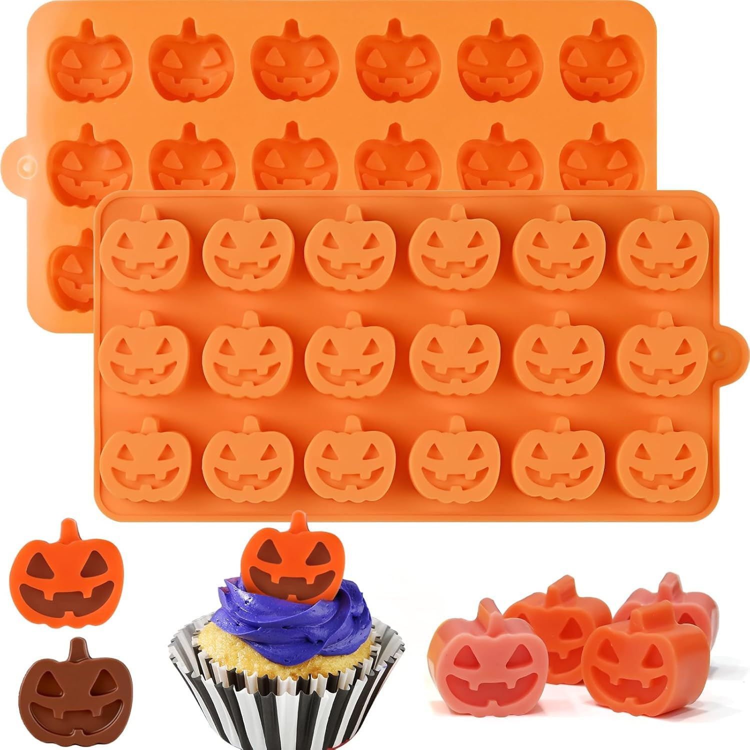 Pumpkin Silicone Moulds, Pumpkin Cake Molds Thanksgiving Halloween Thanksgiving Fall Autumn Bakin... | Amazon (UK)