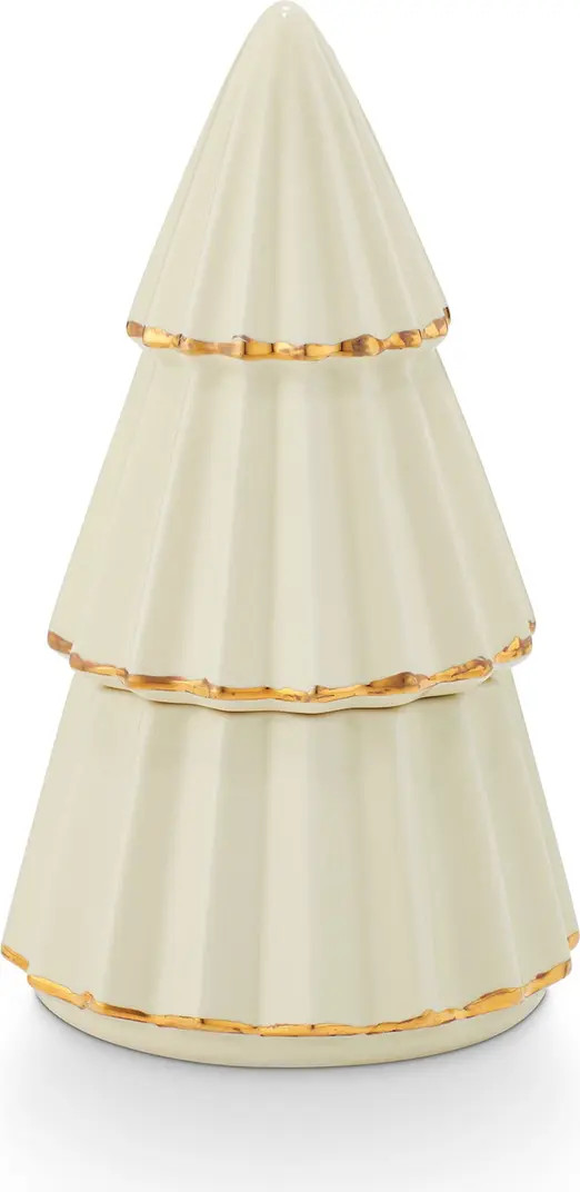 Cozy Cashmere Gilded Tree Candle | Nordstrom