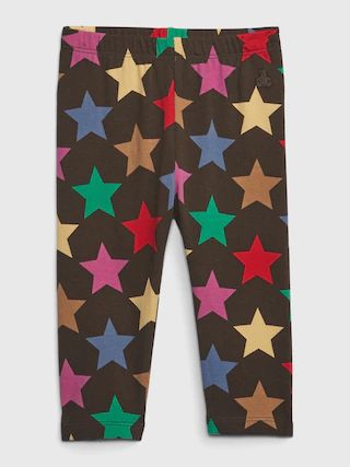 Baby Organic Cotton Mix and Match Graphic Leggings | Gap (US)