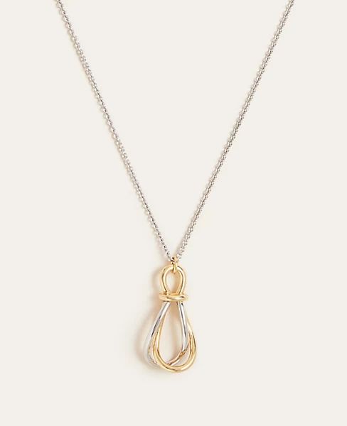 Two Tone Delicate Necklace | Ann Taylor | Ann Taylor (US)