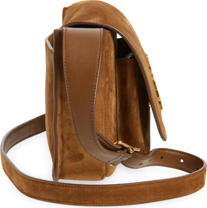 Saint Laurent Niki Suede Crossbody Bag | Nordstrom | Nordstrom