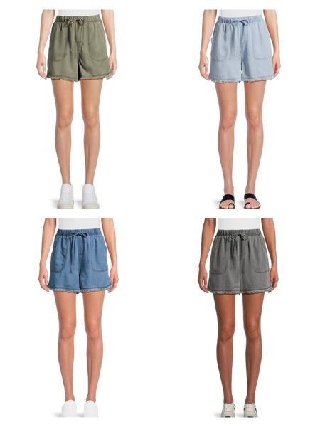 4 color ways in these super comfy $13 shorts from Walmart! Wearing a medium. 
.


#LTKfindsunder50 #LTKover40 #LTKstyletip