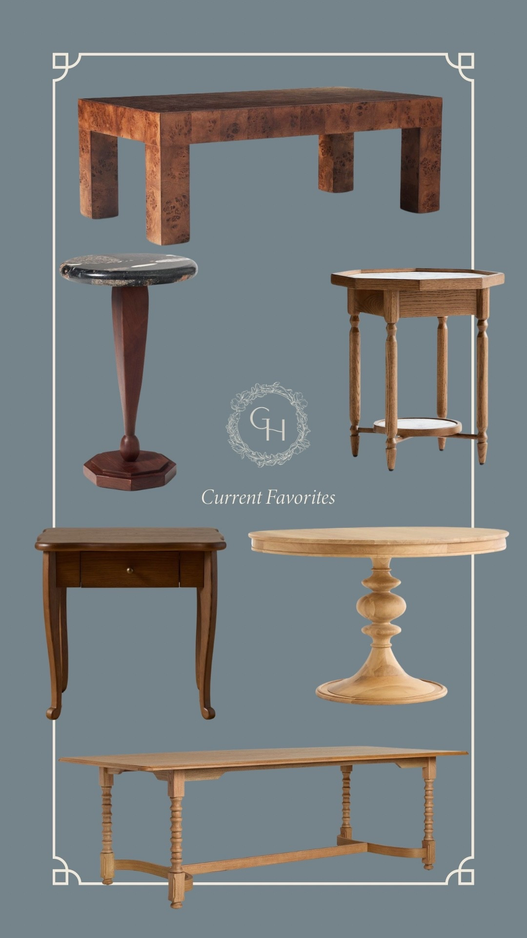 Table roundup! Side table, dining table, nightstand, coffee table

#LTKHome