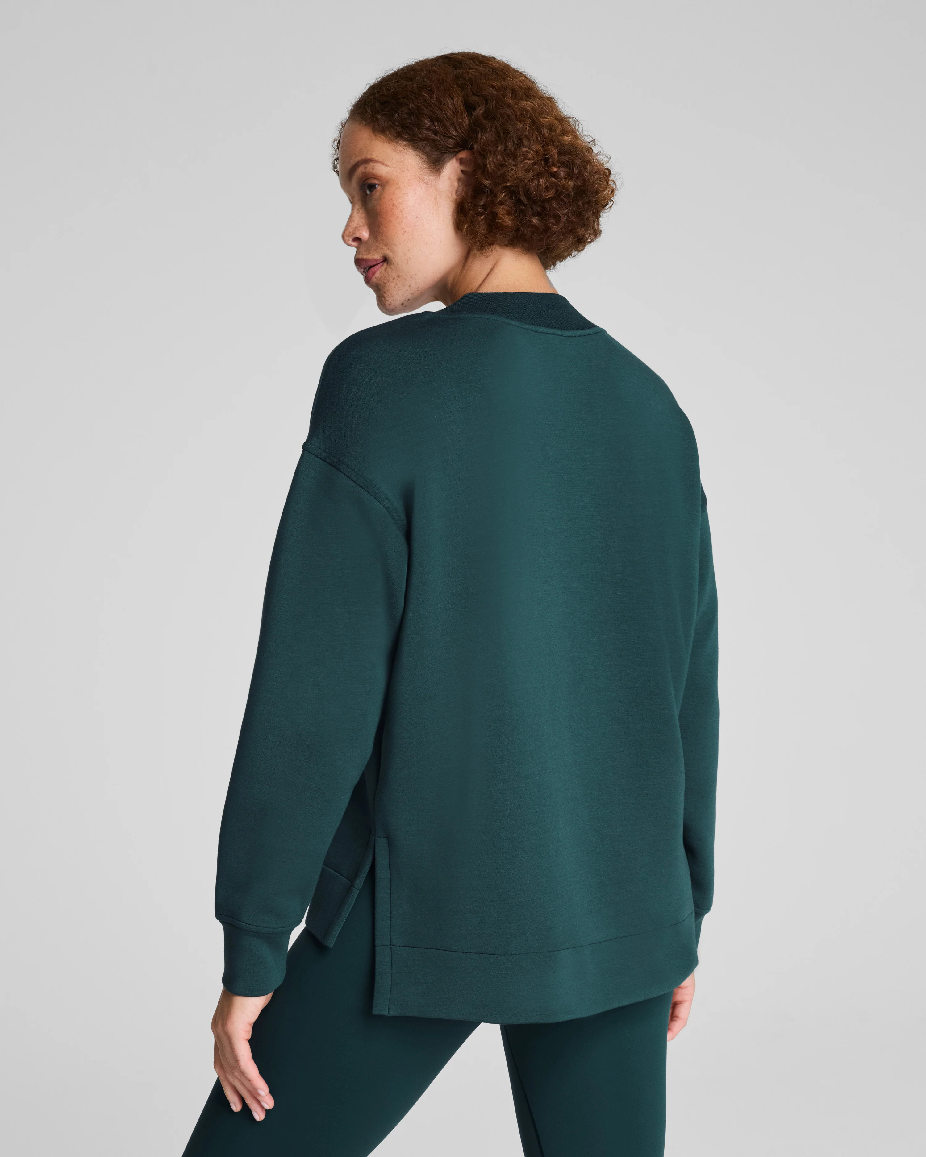 AirEssentials V-Neck Tunic | Brushed Lounge Tunic | SPANX | Spanx