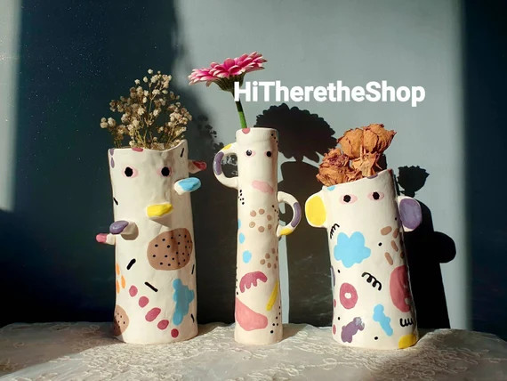 The Uncanny Collection  Handmade Ceramic Vase Home Décor | Etsy | Etsy (US)