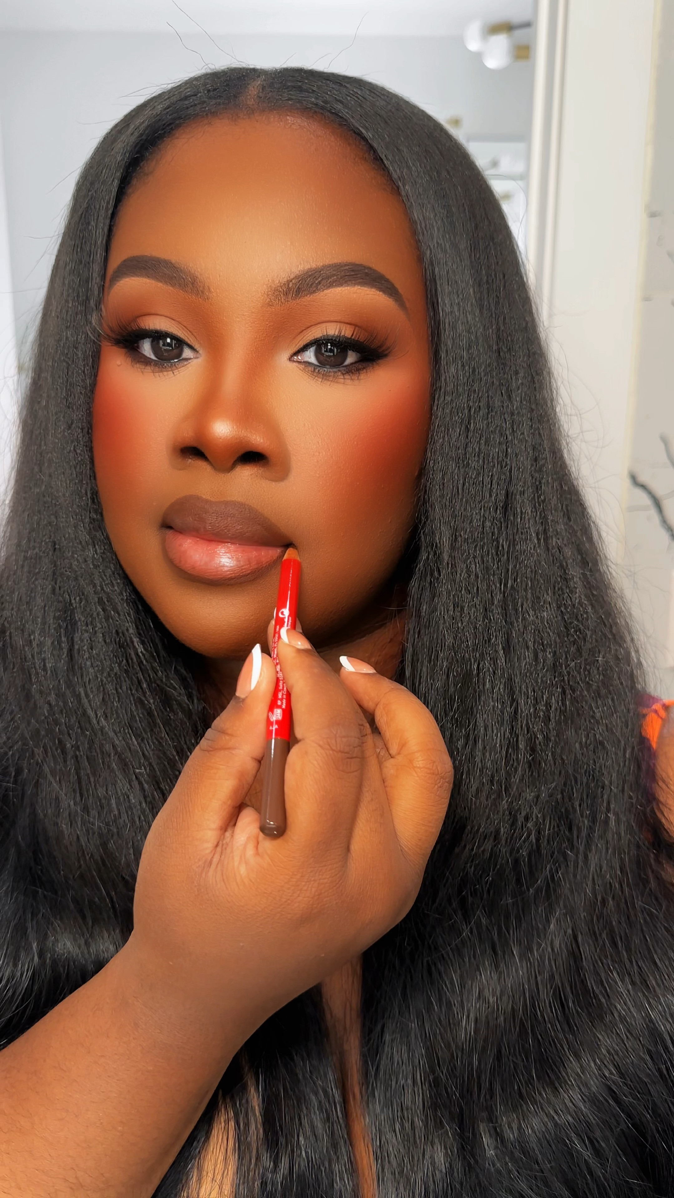 My go-to nude lip combo for dark skin tones 💄✨ Featuring the perfect brown lip liner, a creamy nude lipstick, and a glossy finish! 

All products are linked so you can recreate this exact look. 

My hair is from @bejeweledextensions on Instagram 💕

#NudeLips #LipComboForDarkSkin #BrownLipLiner #MakeupForBlackGirls 

#LTKBeauty
