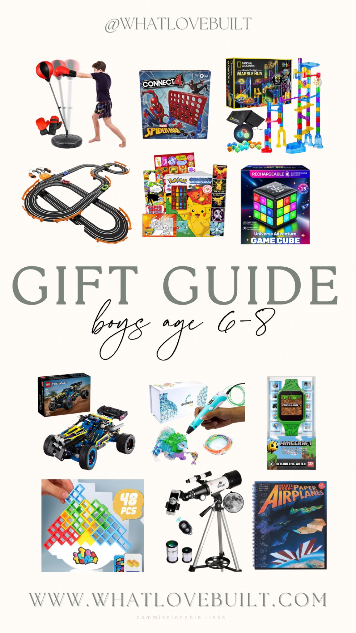 Amazon Gift Guide Boys Age 6-8 🎄

#amazon #giftguide #boys #giftidea #kids #pokemon #lego #sports #rocket #stem #learning #toy #christmas

#LTKCyberWeek #LTKGiftGuide #LTKHoliday