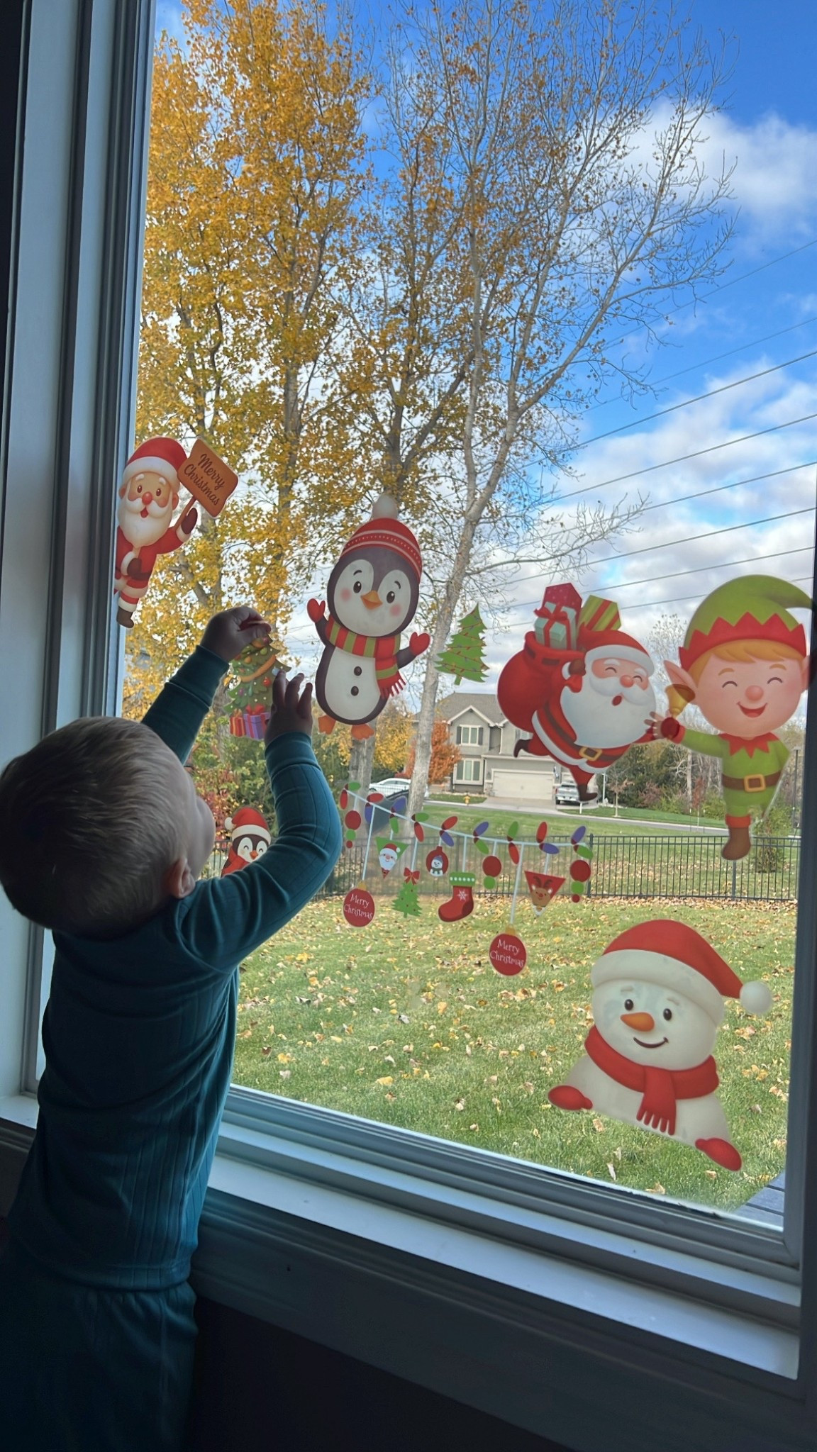 Toddler holiday entertainment that costs $7? Yes please! Window stickers for the win  

#LTKKids #LTKHoliday #LTKFamily