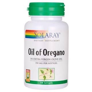 Solaray Oil Of Oregano 150 mg 60 Soft Gels Immune Support | Swanson Health