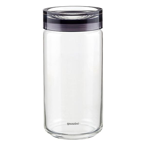 Guzzini Grigio Glass Canisters | The Container Store