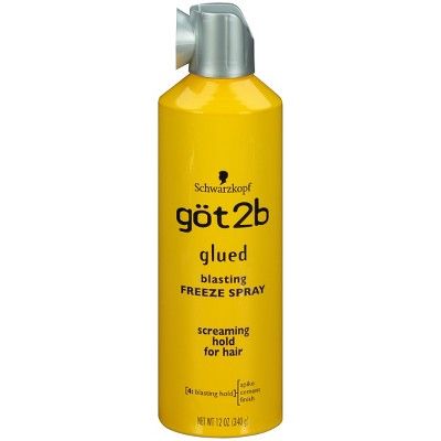 got2B Schwarzkopf Glued Blasting Freeze Hair Spray - 12oz | Target