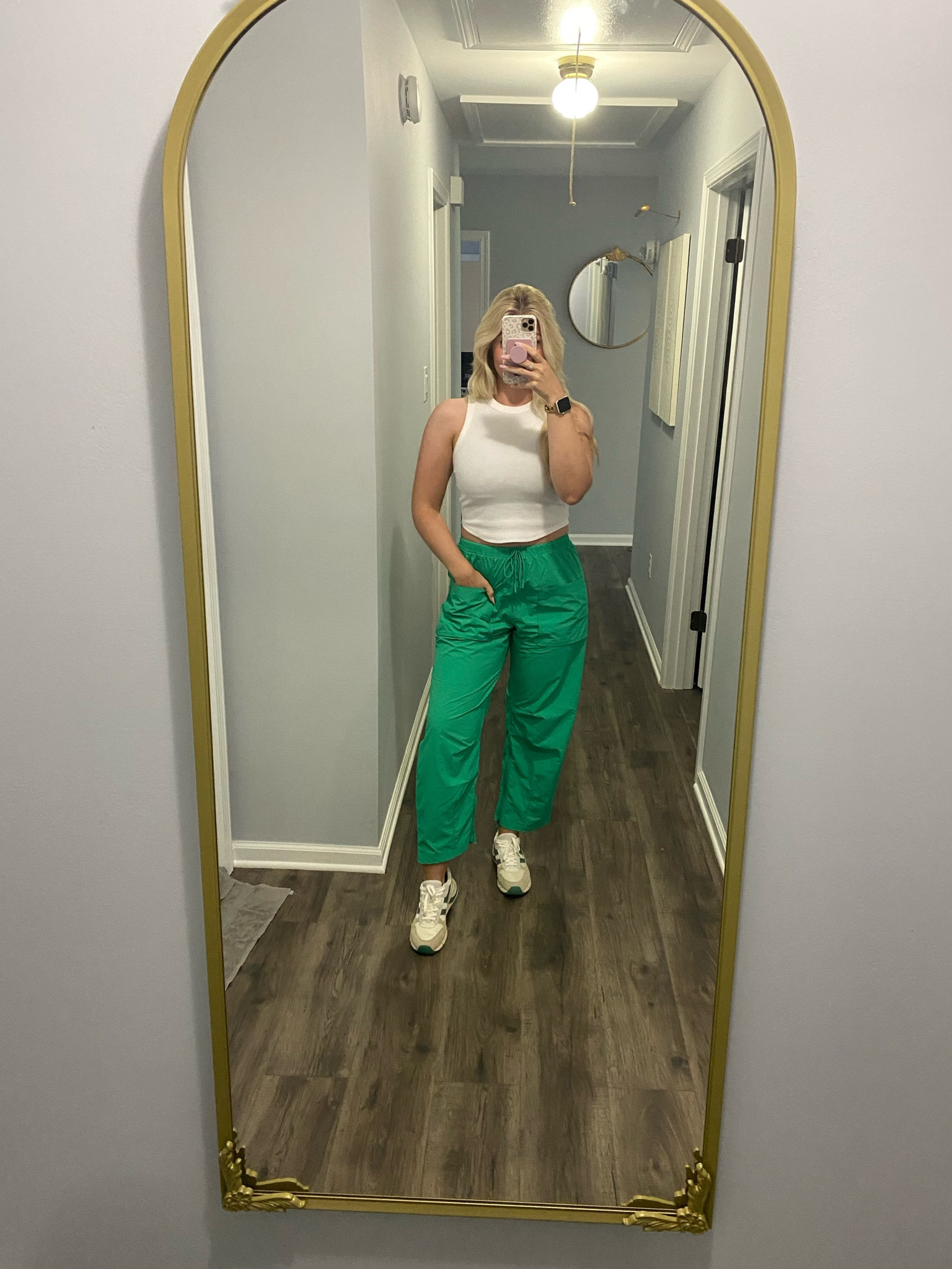 free people green pant ootd 

#LTKstyletip #LTKFind #LTKunder100