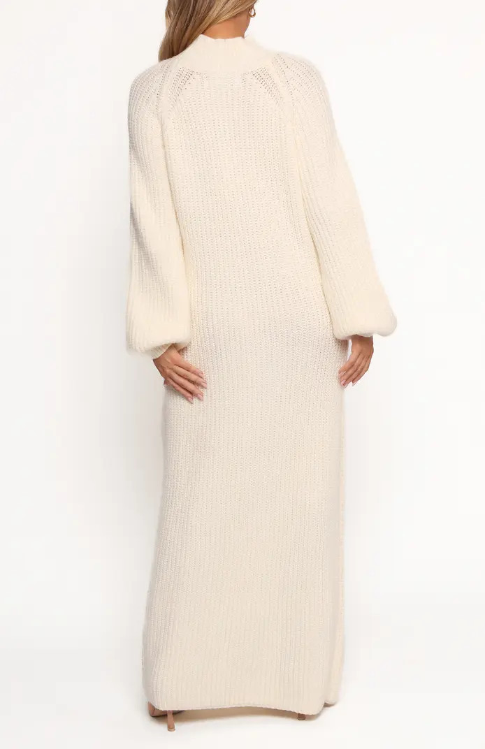 Petal & Pup Tobin Mock Neck Long Sleeve Maxi Sweater Dress | Nordstrom | Nordstrom
