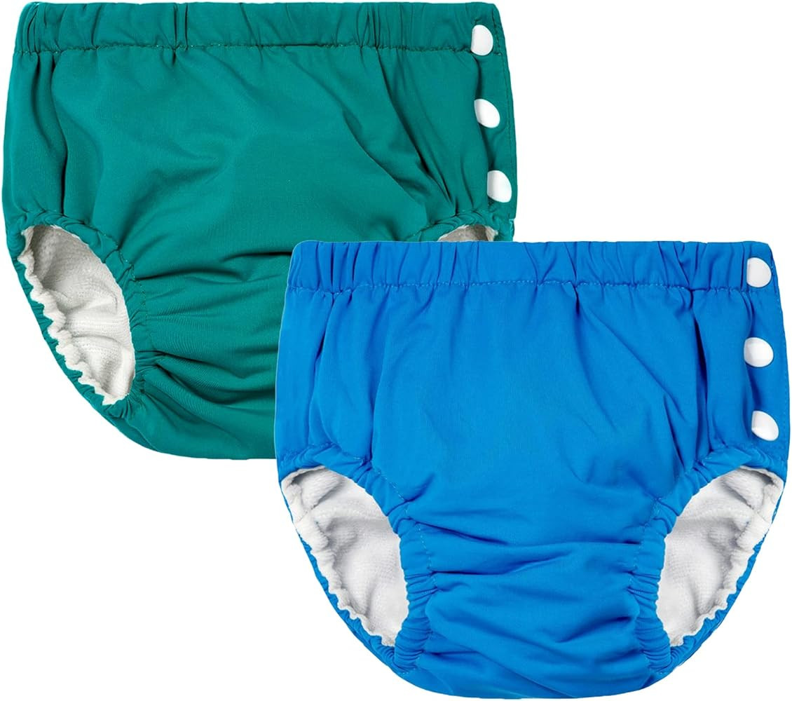 Durio Reusable Swim Diapers Washable Baby Swim Diaper Unisex Infant Toddler Swimming Diapers | Amazon (US)