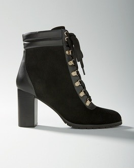 Mid-Heel Combat Boot | White House Black Market