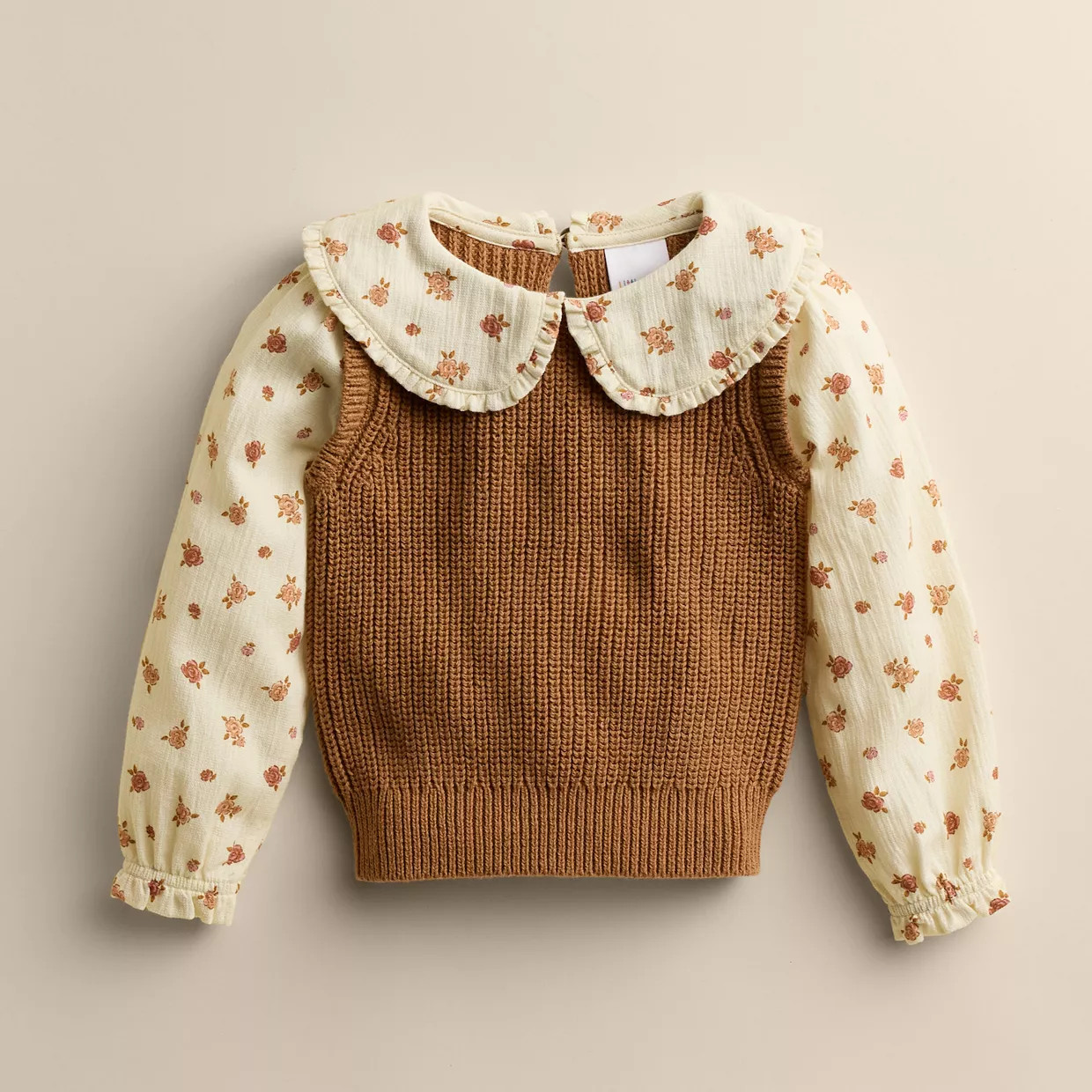Baby & Toddler Girl Little Co. by Lauren Conrad Sweater Vest Blouse | Kohl's