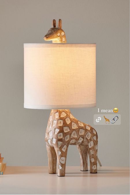 Heavily considering buying this baby lamp for our nursery 🦒🥹

#LTKfamily #LTKbaby #LTKkids