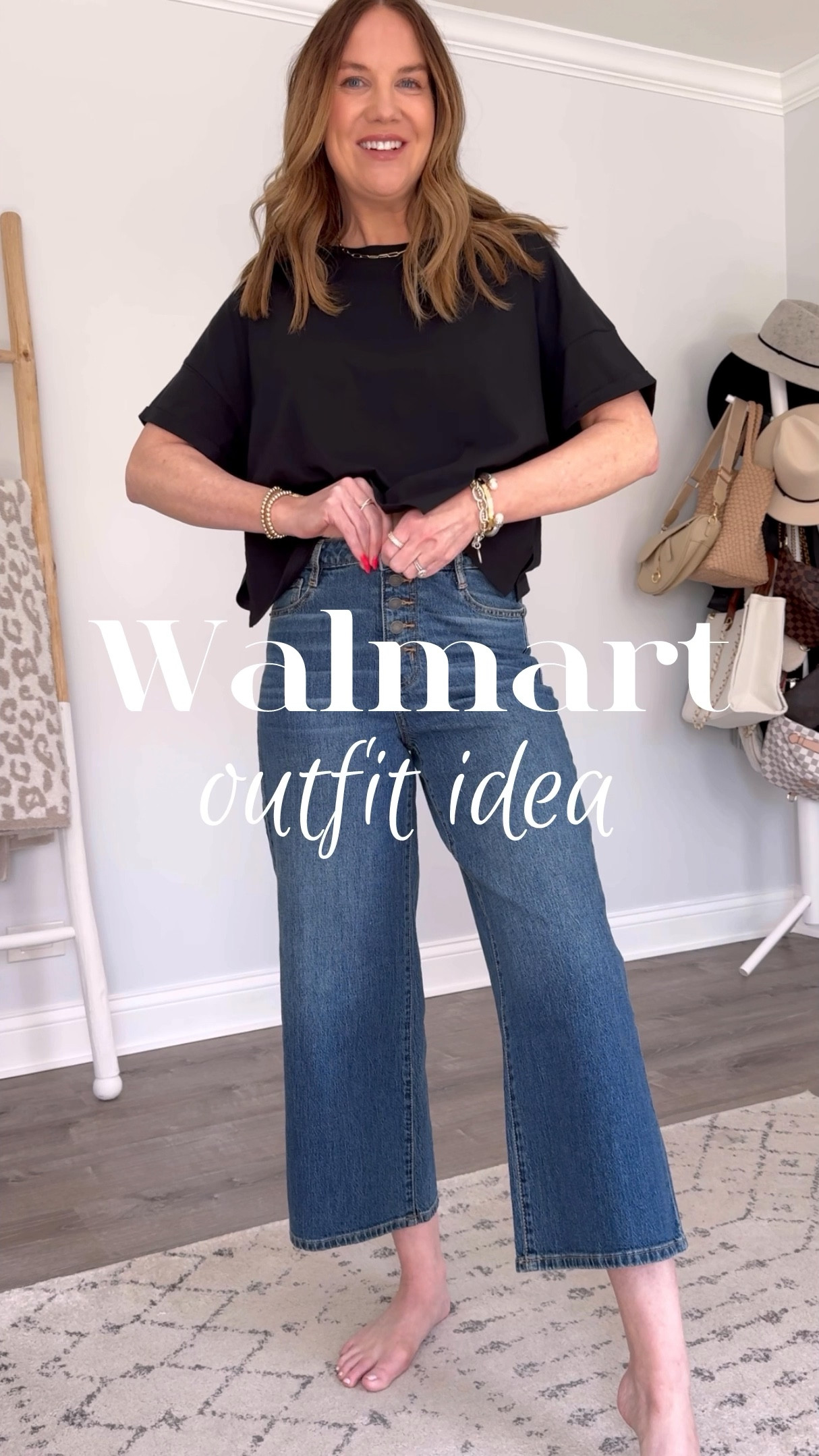 New Walmart outfit with the most flattering and comfy $20 jeans! Size down if in between.


Walmart outfit, Walmart new arrivals, cropped jeans, wide leg jeans, affordable fashion, inclusive fashion, casual outfit idea, over 40 fashion, style over 40, trendy sneakers, white sneakers, neutral aesthetic, what to wear, how to style 

#LTKVideo #LTKstyletip #LTKover40