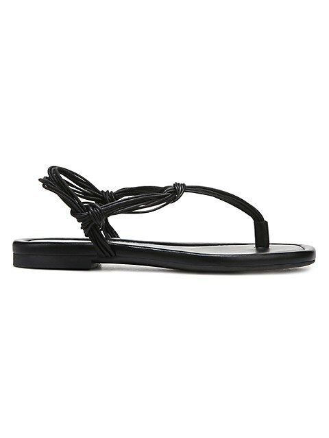 Vince Deja Leather Thong Sandals | Saks Fifth Avenue