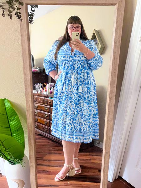 This dress is perfect for summer! The shoes are so comfy too!

Ltkfindsunder100 / ltkfindsunder50 / ltkmidsize / LTKsalealert / LTKstyletip / Amazon / Amazon finds / Amazon style / Amazon fashion / arula / arula shoes / strappy sandals / platform sandals / strappy platform sandals / summer sandals / summer platform sandals / block print dress / Santorini dress / summer dress / summer dresses / blue block print dress / grandmillenial / coastal / coastal outfit / coastal grandmother / coastal granddaughter / coastal style / blue coastal dress / plus size dress / plus size dresses / plus size summer dress / blue plus size dress / wide width sandals / wide width / wide width shoes / sale / sale alert  

#LTKShoeCrush #LTKSeasonal #LTKPlusSize