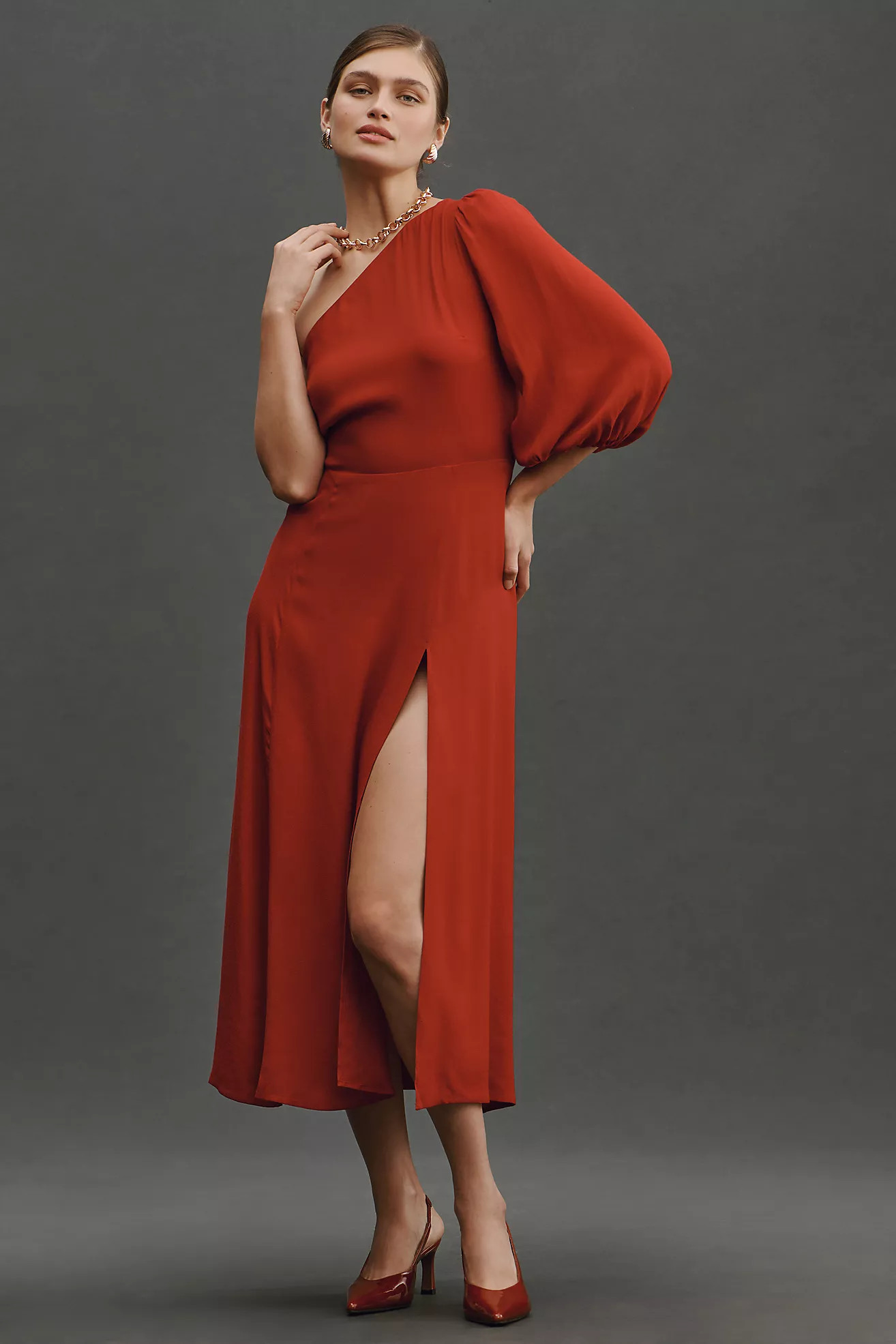 Reformation Lawrence Midi Dress | Anthropologie (US)