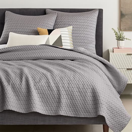 Gramercy Coverlet + Shams | West Elm (US)