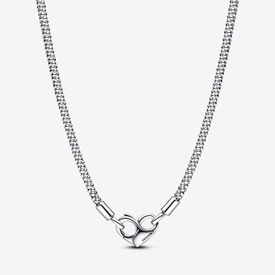 Pandora Moments Studded Chain Necklace | Pandora (US)