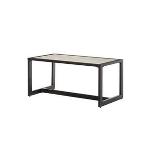 West Park Aluminum Outdoor Patio Coffee Table | The Home Depot
