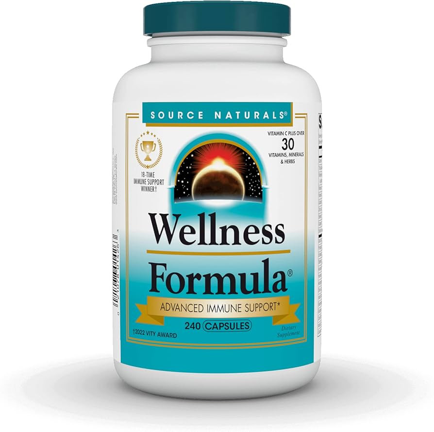 Source Naturals Wellness Formula Bio-Aligned Vitamins & Herbal Defense For Immune System Support ... | Amazon (US)