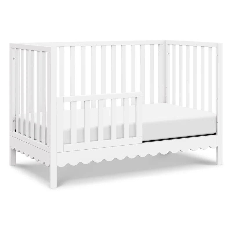 Sammy Scallop 4-in-1 Convertible Crib | Wayfair North America