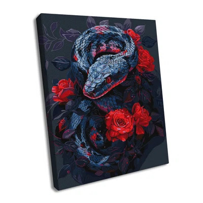 Painting by Numbers kit A dangerous rose KHO5146 | Wayfair North America