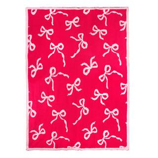 60" Red & Pink Bows Throw Blanket by Ashland® | Michaels | Michaels Stores