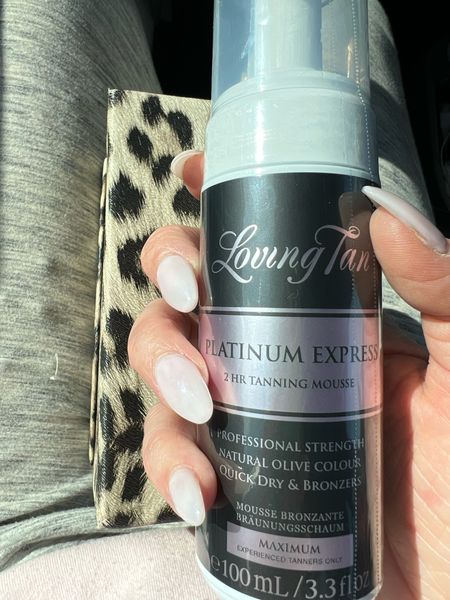 My favorite Platinum tanning mouse is now available in a 2-hour express! I don’t have to wait 8 hours so it’s awesome! It is the deepest, darkest tan from @lovingtan so if you love a dark tan you have to try this! You will look like you’ve been on vacation in Hawaii for a week!🌺 I linked the Platinum and the Platinum 2-hour Express for you. Definitely get the mitt for easy application. self tanning routine, favorite self tanner, Summer glow year round, #LaidbackLuxeLife

Follow me for more fashion finds, beauty faves, and lifestyle, home decor, sales and more! So glad you’re here!! XO, Karma

#LTKStyleTip #LTKFindsUnder50 #LTKBeauty