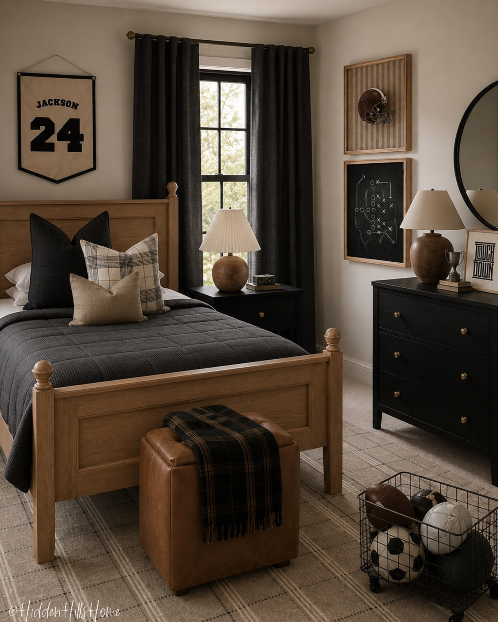 Boys room design, Boys bedroom decor ideas, boys room decor mood board, boys room design, home decor ideas, kids bedroom inspiration, sports themed boys room, masculine kids room, masculine boys bedroom inspiration #bed

#LTKHome #LTKSaleAlert #LTKKids