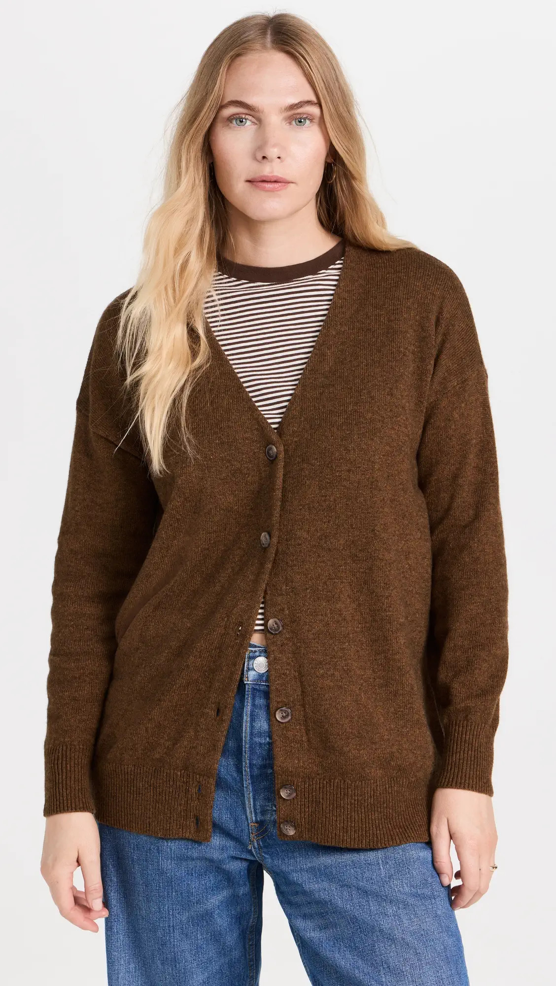 Madewell V-Neck Relaxed Cardigan | Shopbop | Shopbop