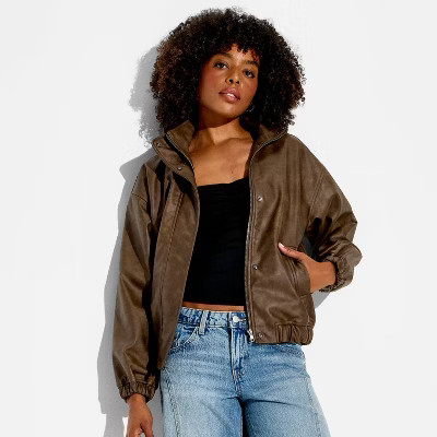 Women's Bomber Jacket - Wild Fable™ | Target