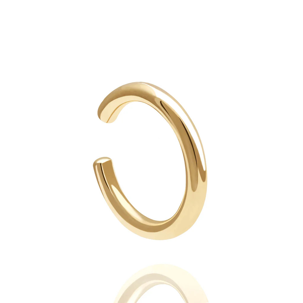 Basic Ear Cuff in Gold | Astrid and Miyu
