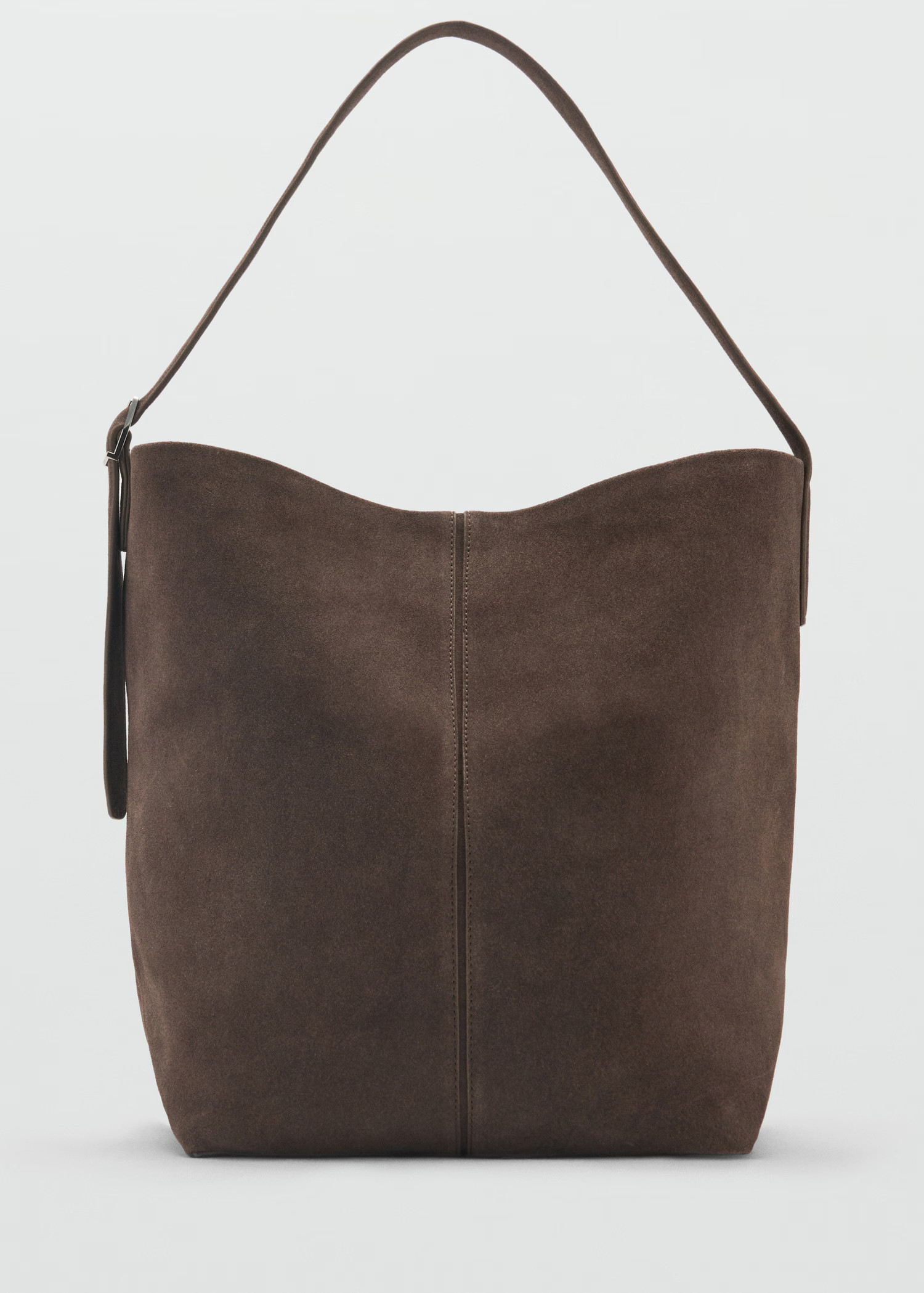 Suede shopper bag - Women | MANGO USA | Mango (US/MX/AU)