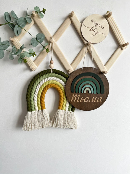 Click for more info about Nursery Wooden Hanger Kids Wall Hooks Wall Hooks for Kids | Etsy