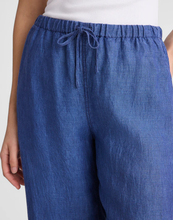 Pull-On Pants in 100% Linen | Madewell