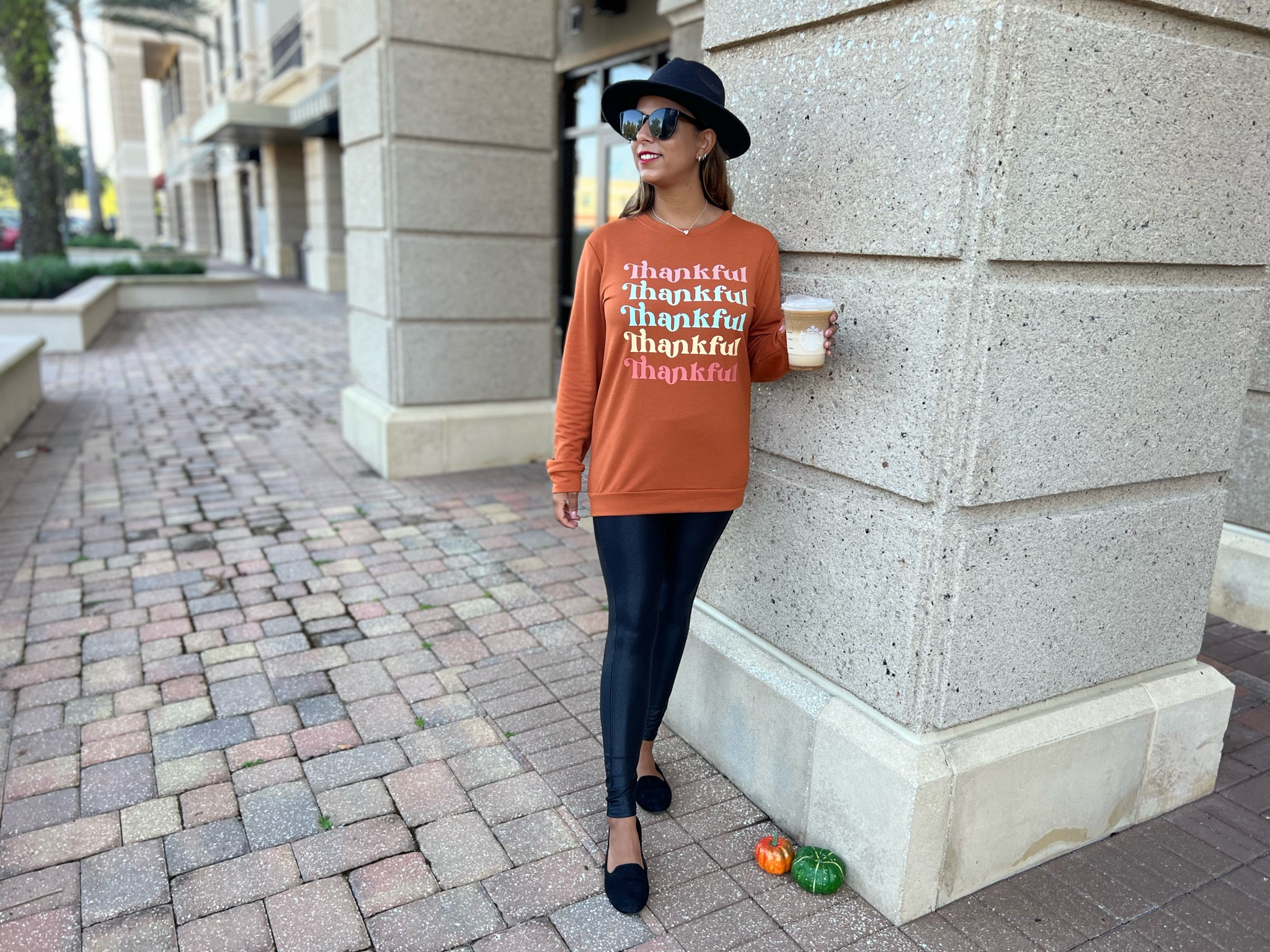 Thankful sweatshirt thanksgiving pullover blessed shirt thankful graphic letter printed long sleeve 

I’m wearing a size small in brown. 130 lbs. 5’4

#amazon #amazonfashion #founditonamazon #thanksgiving #thankful #fall 

#LTKSeasonal #LTKunder100 #LTKunder50