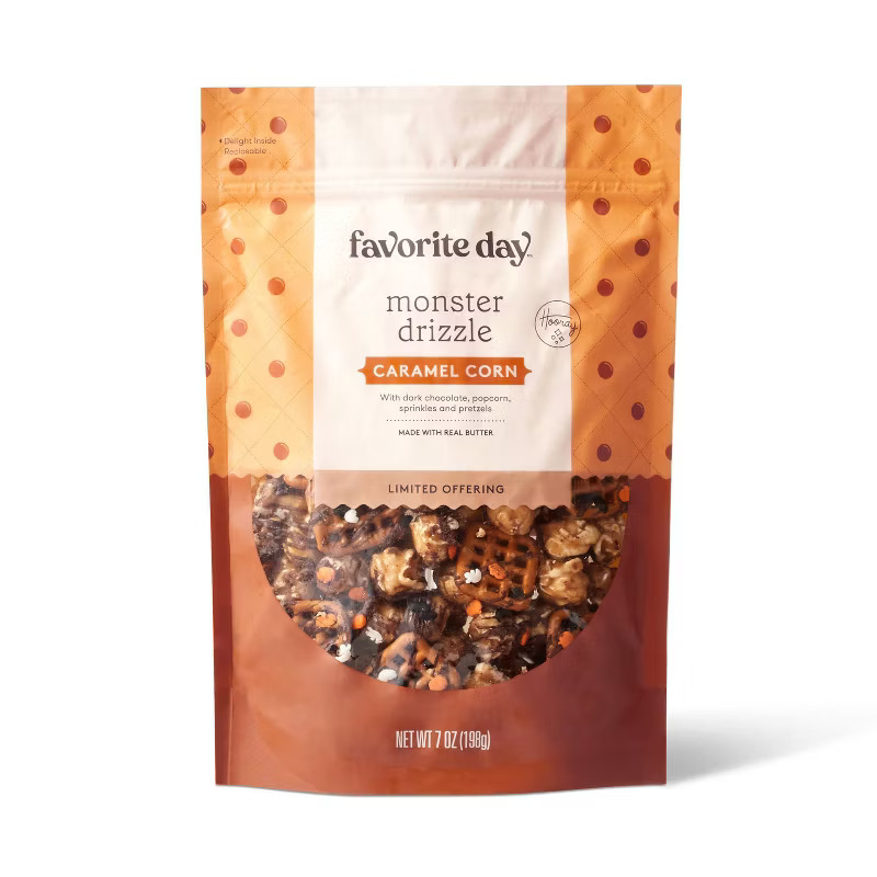 Monster Drizzle Caramel Corn - 7oz - Favorite Day™ | Target