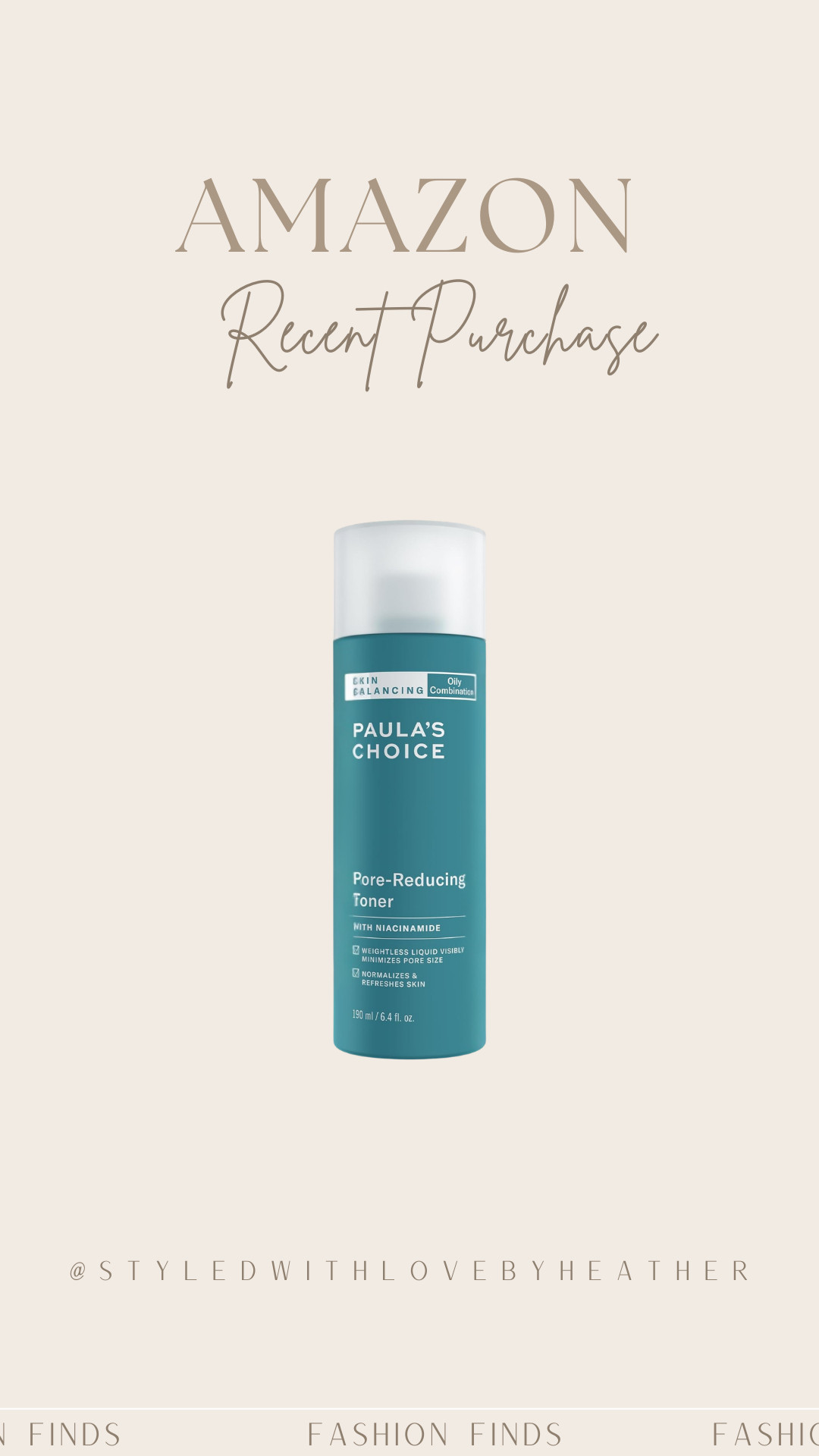 A must-have for oily or combination skin 🤍 This niacinamide toner helps minimize the look of pores, control excess oil, and keep skin balanced without stripping moisture.

Lightweight, fragrance-free, and perfect for smoother, clearer-looking skin. Shop it now!

 

 #LTKmorningroutine #LTKselfcare #LTKBeauty