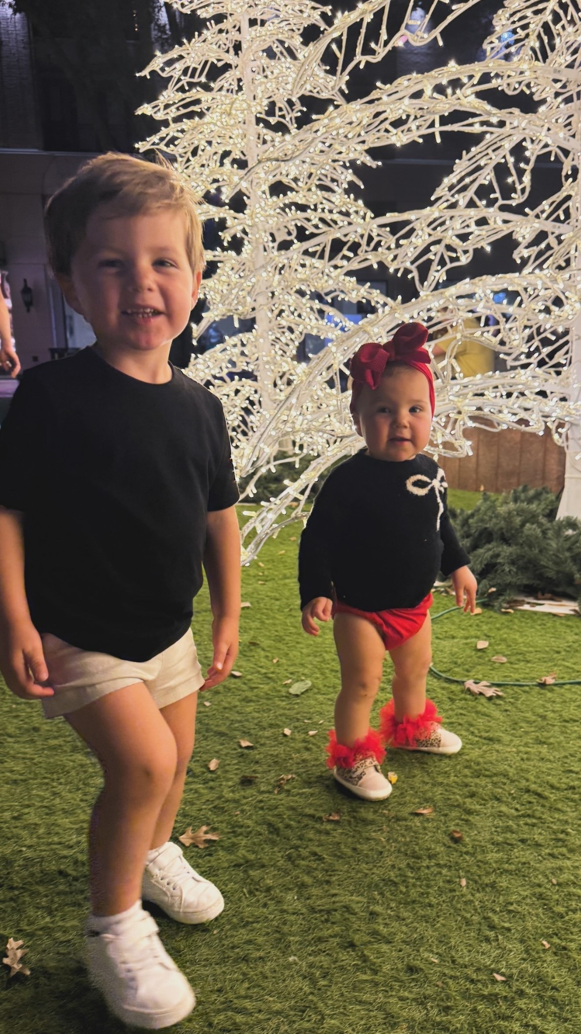 My babies! Took them to see some Christmas lights just to get out of the house & they loved it! My kids thrive when they’re outdoors, anyone else?!

#LTKHoliday #LTKmomlife