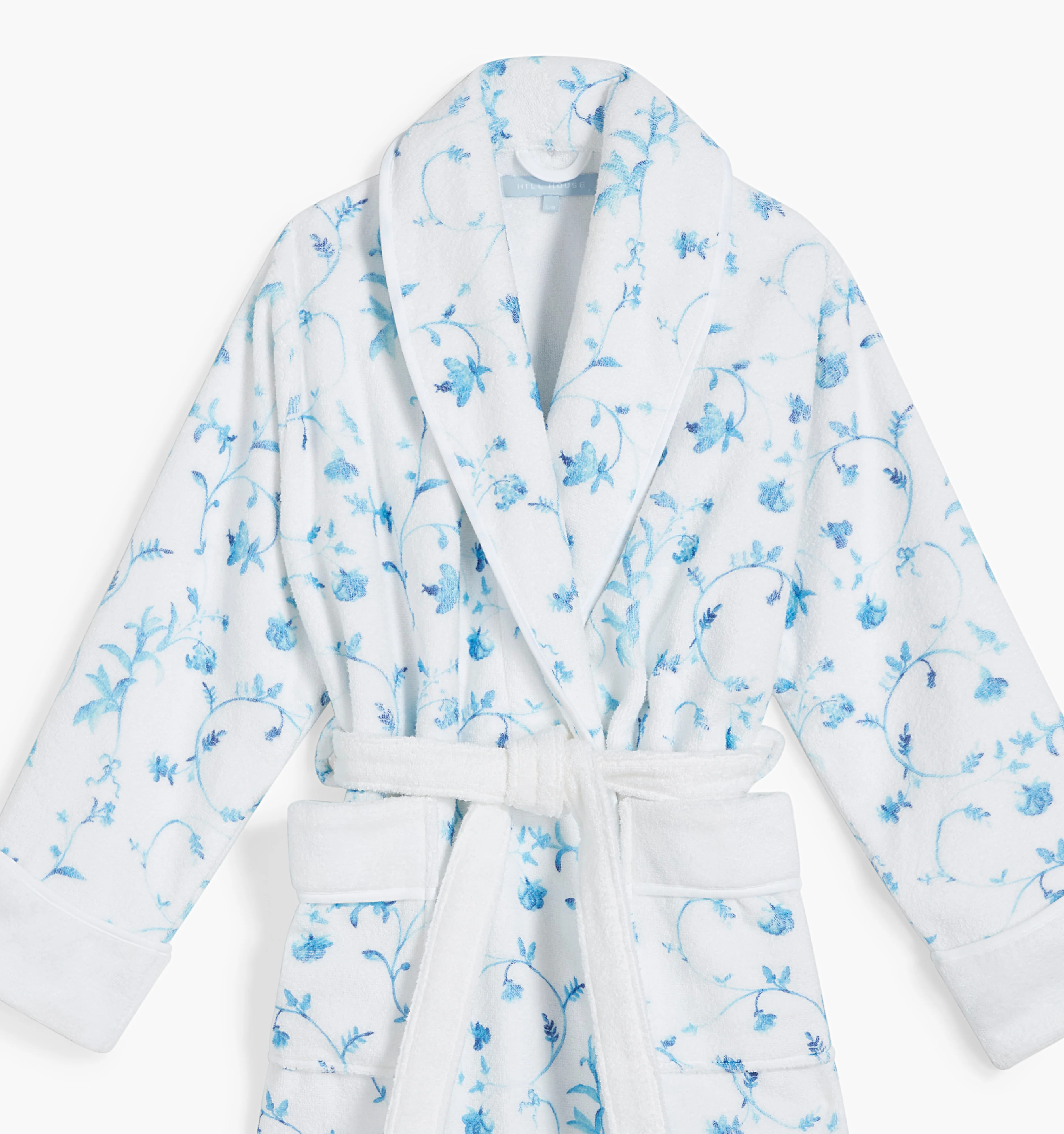 The Hotel Robe - Blue Botanical | Hill House Home US
