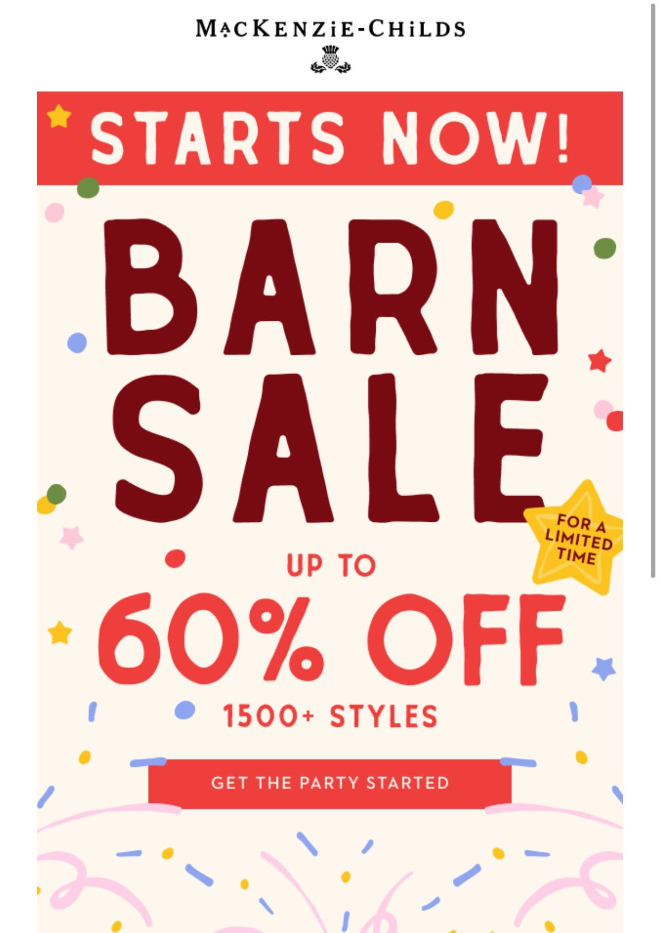 The best sale of the year for MC lovers!