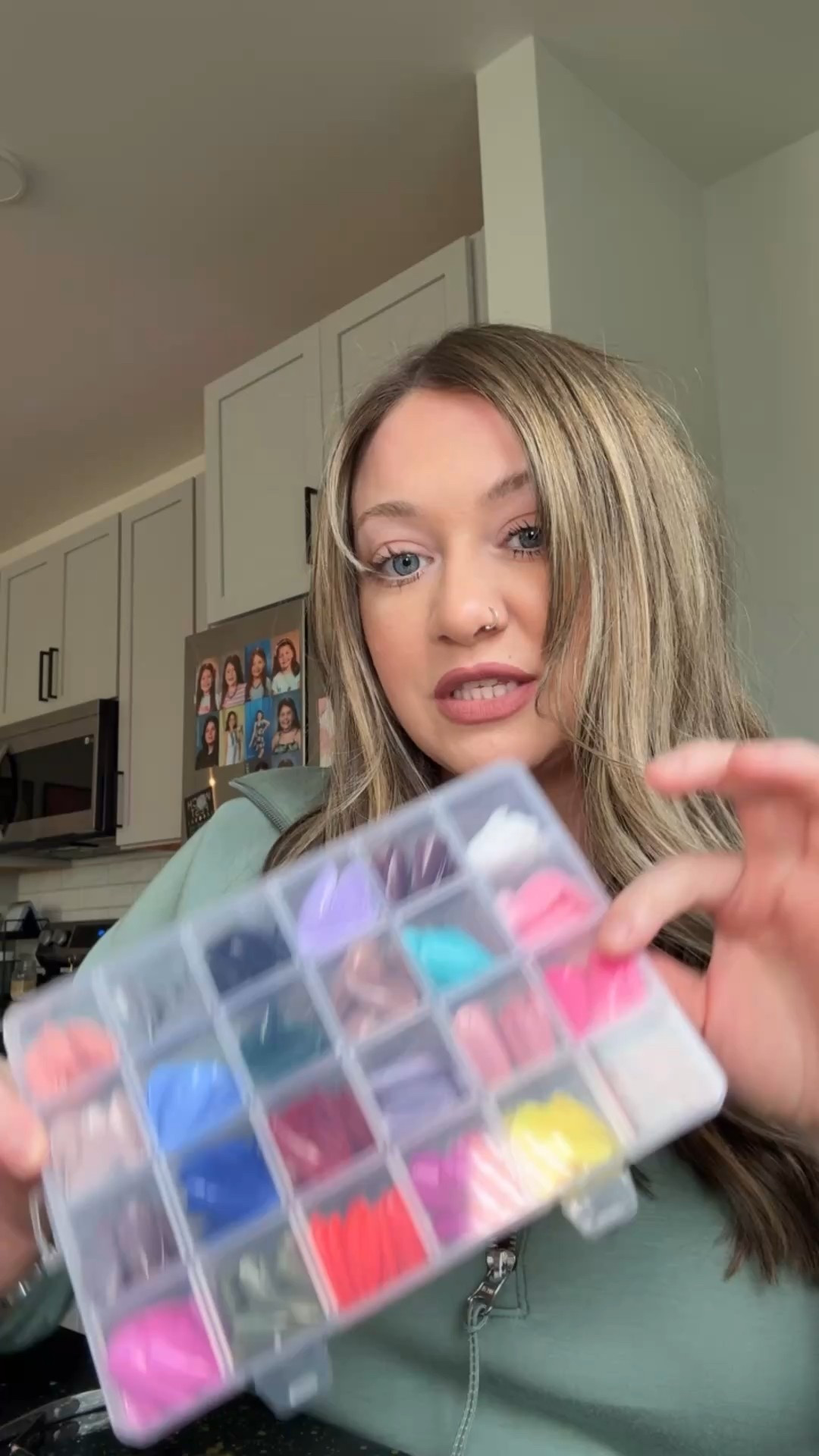 DIY at home press on nails. This kit comes with 24 different colors and lasts about one to two weeks. It comes with small medium and large lengths and different shapes as well! Linking everything I use for DIY press on glue on nails at home

#LTKSaleAlert #LTKStyleTip #LTKMidsize